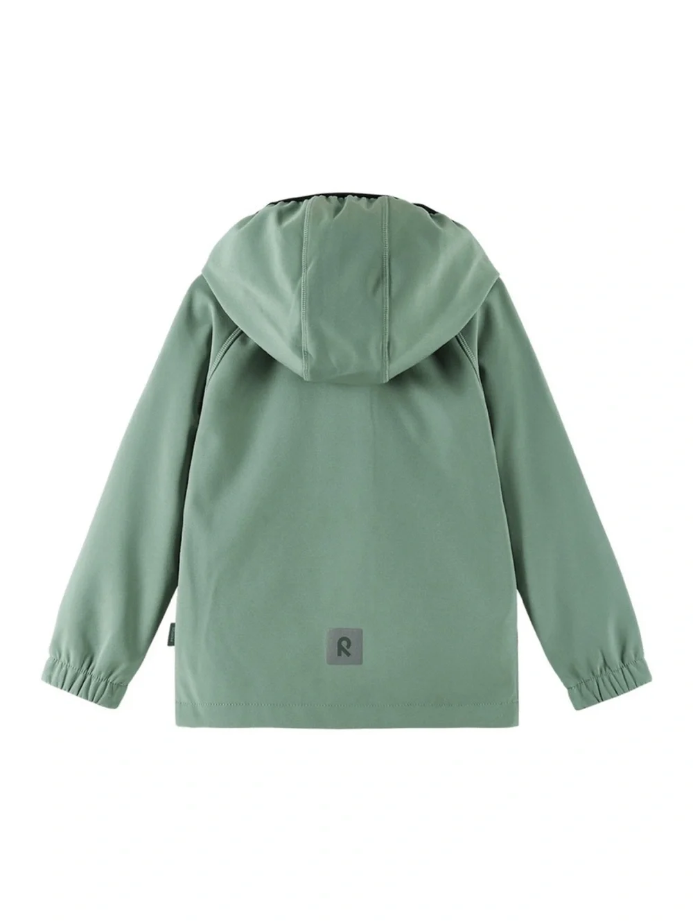Reima Kids' Green Vantti Soft Shell Fleece-Lined Waterproof Jacket—7Y